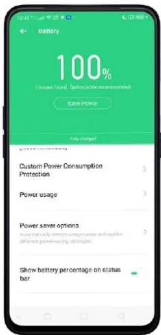 OPPO A5 (2020) - Autres fonctions d'économie d'énergie - 3