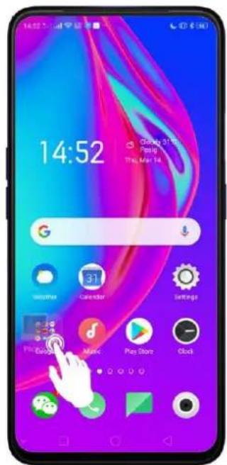 OPPO A5 (2020) - Grouper des applications - 1