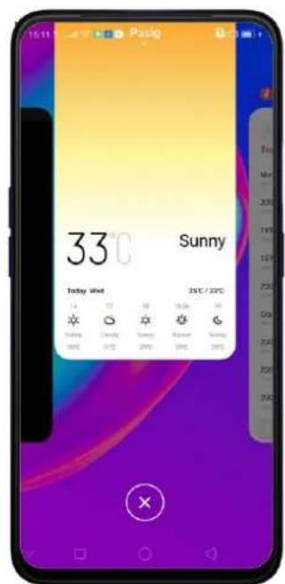 OPPO A5 (2020) - Basculer entre les applications - 2