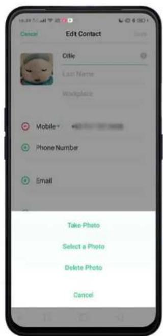 OPPO A5 (2020) - Modifier et supprimer un contact - 6