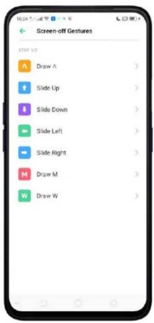 OPPO A5 (2020) - Gestes sur l'écran - 2