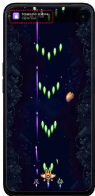 OPPO A5 (2020) - Faire une capture d'écran sans interrompre votre jeu - 1