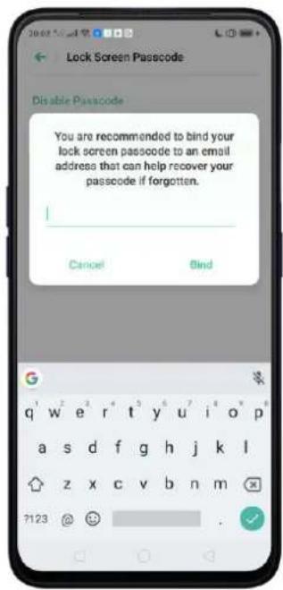 OPPO A5 (2020) - Code de confidentialité - 3