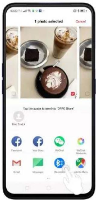 OPPO A5 (2020) - Partager via bluetooth - 1