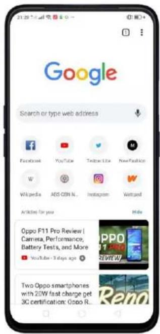 OPPO A5 (2020) - Rechercher sur le web - 1