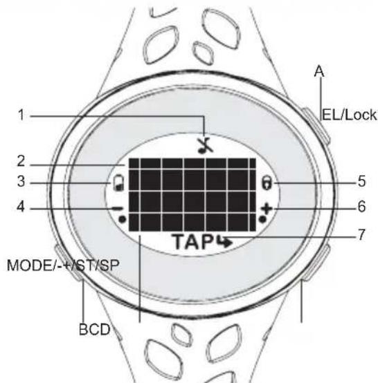 OREGON SCIENTIFIC SE331 - KONTROLLKNAPPAR / LCD DISPLAY - 1