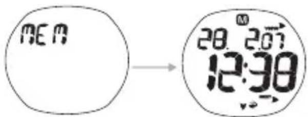 OREGON SCIENTIFIC SW288 - MEMORY MODE - 1