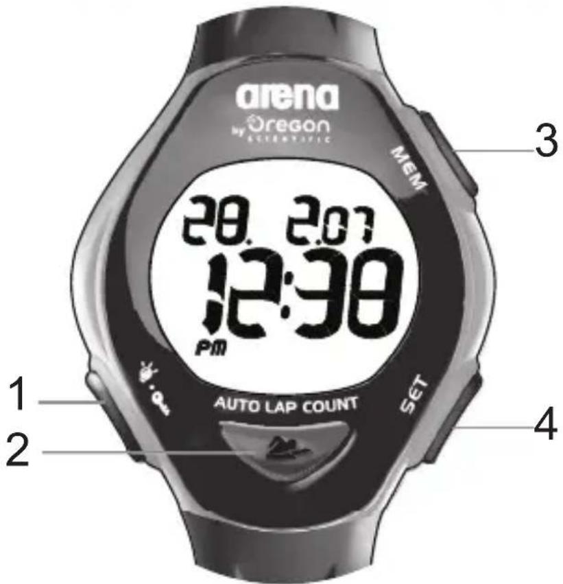 OREGON SCIENTIFIC SW288 - KONTROLLKNAPPAR - 1