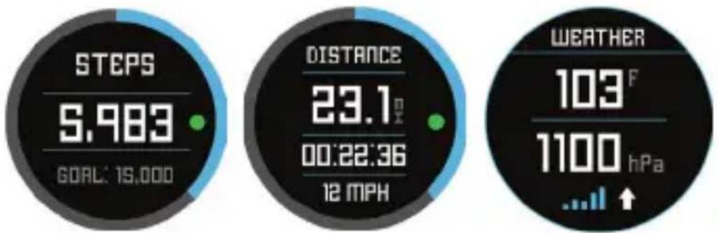 BUSHNELL Excel - Main Menu: Fitness - 1