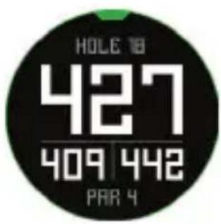 BUSHNELL Excel - Fonctions des boutons en mode Jouer au Golf (Fig. 7) - 3