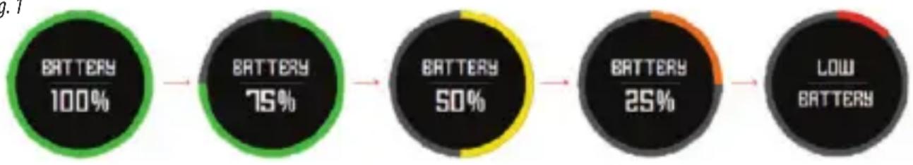 BUSHNELL Excel - Ricarica della batteria - 1