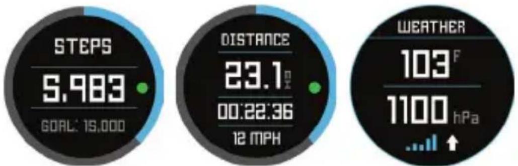 BUSHNELL Excel - Main Menu: Fitness - 1