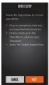 BUSHNELL Excel - IMPOSTAZIONI BLUETOOTH - 1