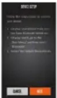BUSHNELL Excel - BLUETOOTH SETTINGS - 2