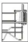 BAUKNECHT BCIC 3C26 E CH - VOLETS Pliables avec positions ajjustables - 1