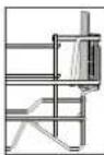BAUKNECHT BCIC 3C26 E CH - KLAPPBARE KLAPPEN MIT VERSTELLBARER POSITION - 1