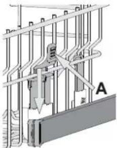 BAUKNECHT BCIC 3C26 E CH - ADJUSTING THE HEIGHT OF THE UPPER RACK - 1