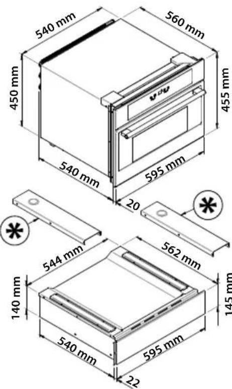 Fulgor Milano FWC 4522 TC X S - STURCTURE AND DESCRIPTION - 5