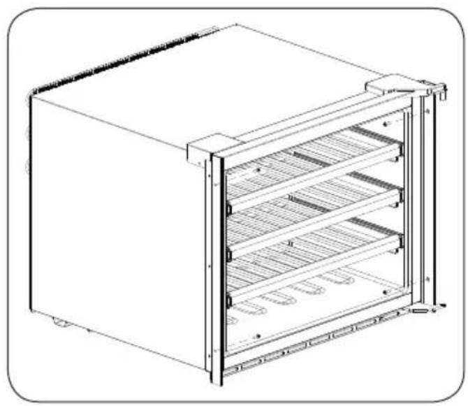 Fulgor Milano FWC 4522 TC X S - EINBAUSERIE HOCHSCHRANK (Einbau in einem Küchenelement) - 7