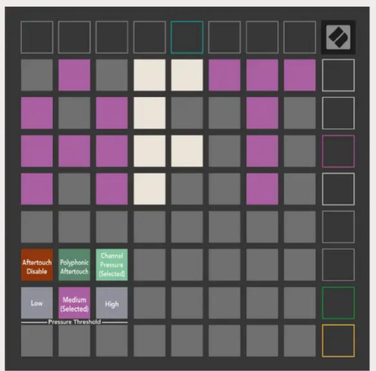 NOVATION Launchpad X - Le Réglage de l'Aftertouch - 1