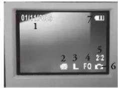 BUSHNELL Imageview 118323 - Hauptmenü System (Standardeinstellungen in Fettdruck) - 1