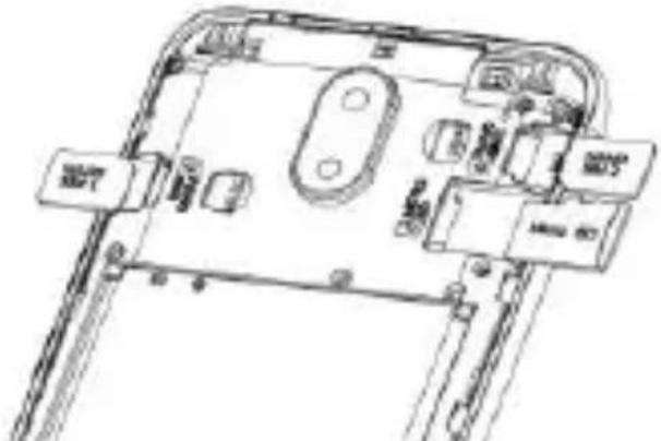 BLAUPUNKT SM 02 - Пocтавete карта сnametи SIM karpta ta - 1