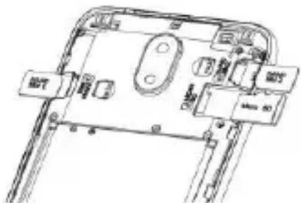 BLAUPUNKT SM 02 - Insérer la carte mémoire et la carte SIM - 1