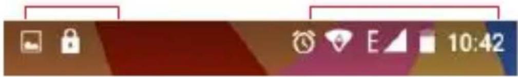 BLAUPUNKT SF 01 - Notification bar - 1