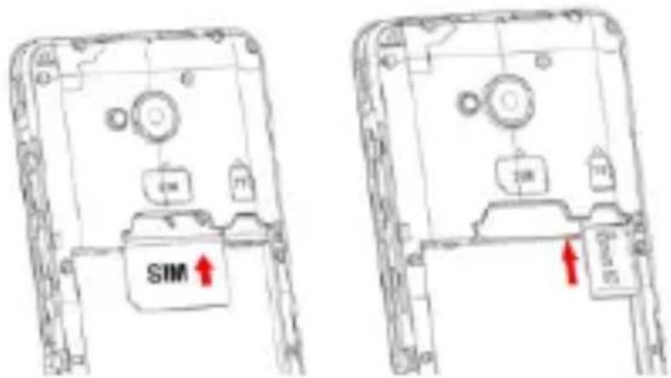 BLAUPUNKT SF 01 - Insérer la carte mémoire et la carte SIM - 1