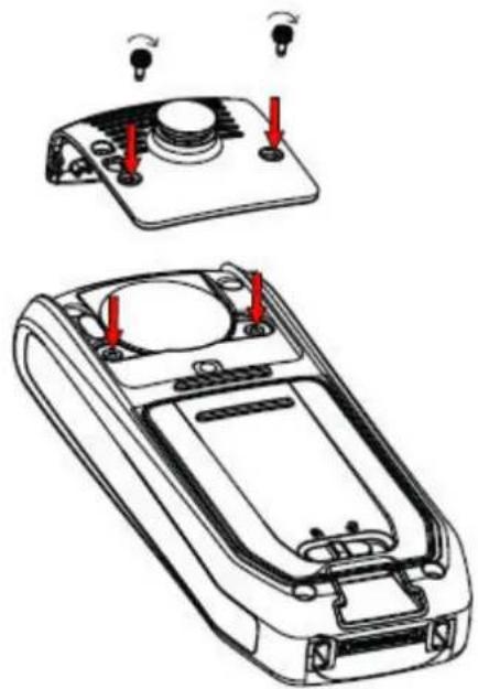 AVAYA 3745 - Fixer le clip pivotant - 1