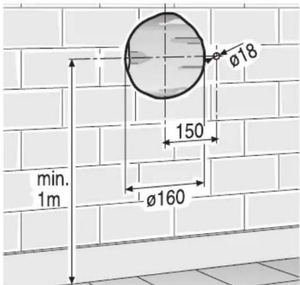 NEFF D7010X0 - Wall opening - 1