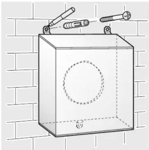 NEFF D7010X0 - Mauerdurchbruch - 3