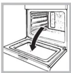 INDESIT FIM 51 K.A (BK) (EE) - Limpeza da porta - 1