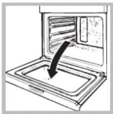 INDESIT FIM 51 K.A (BK) (EE) - Nettoyage de la porte - 1