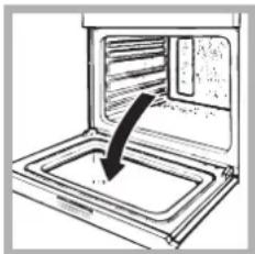 INDESIT FIE 61 K.A IX - Limpeza da porta - 1