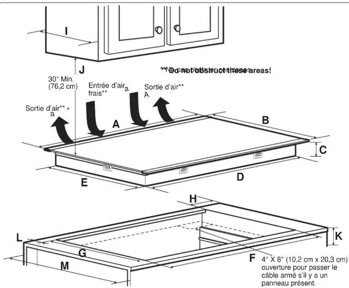 LG LCE30845 - INFORMATION IMPORTANTE SUR L'INSTALLATION - 1