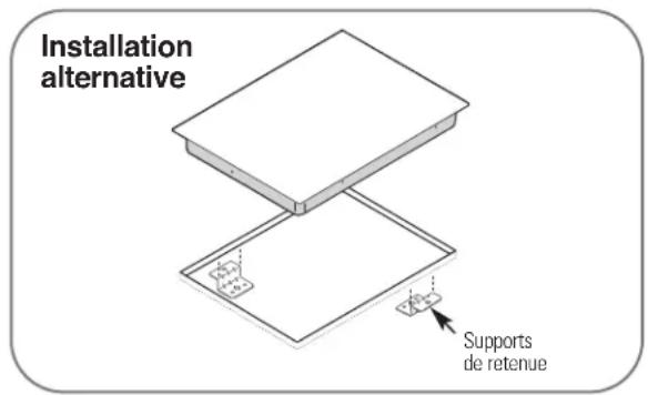 LG HN7413AG - INSTALLATION DE LA TABLE DE CUISSON (suite) - 2
