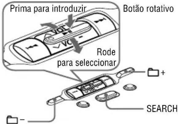 SONY DNE520 - Procurar a Sua Faixa/ Ficheiro Preferidos - 1