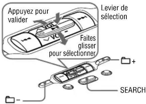 SONY DNE520 - Recherche de votre piste/fichier préfééré(e) - 1