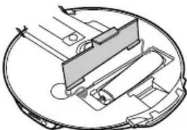 SONY DNE520 - Pour fixer le couvercle du compartment des piles - 1