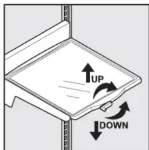 ELECTROLUX ERL7280 - Cantilever Shelves - 2