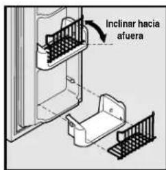 ELECTROLUX ERL7280 - Paracaebardeposicionuncompartimientoajustablede la puerta: - 2