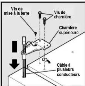 ELECTROLUX ERL7280 - Pour déposer la porte du conGPLateur : - 2