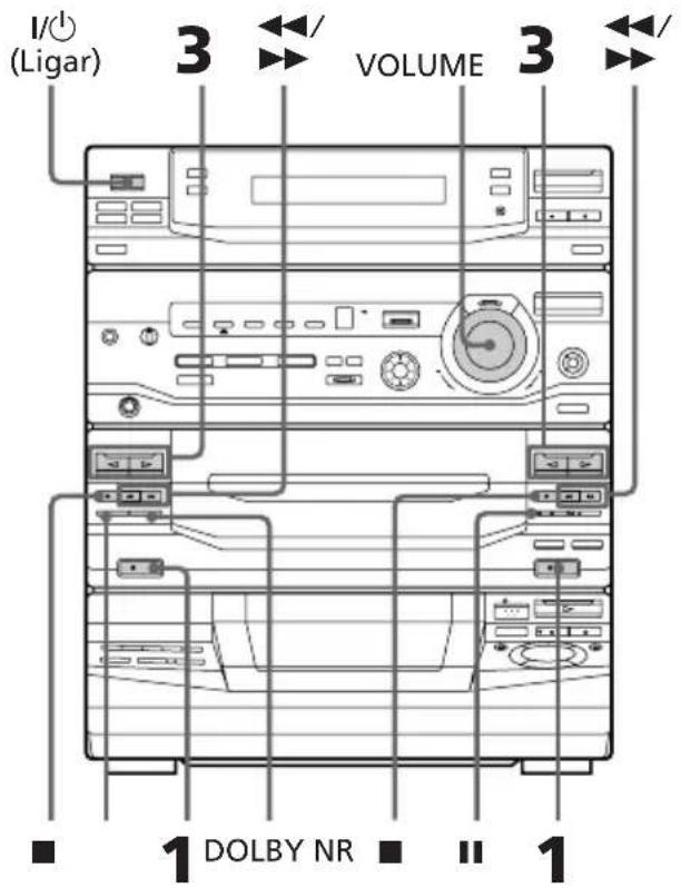 SONY LBTXB88AVK - Reproduzir uma cassete - 1