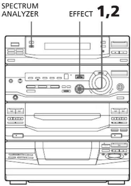 SONY LBTXB88AVK - Selección del énfasis de sonido - 1