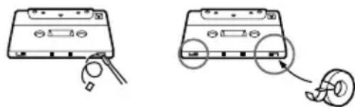 SONY LBTXB88AVK - Pour protéger une cassette indéfiniment - 1