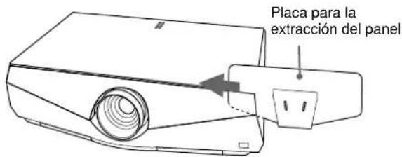 SONY VPLFX40 - Sustitución del objetivo - 1