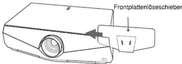 SONY VPLFW41L - Austauschen des Objektivs - 1