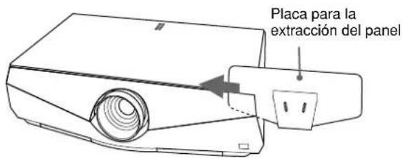 SONY VPLFW41L - Sustitución del objetivo - 1