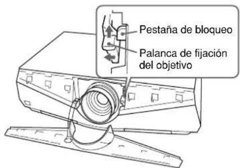 SONY VPLFW41L - Sustitución del objetivo - 5
